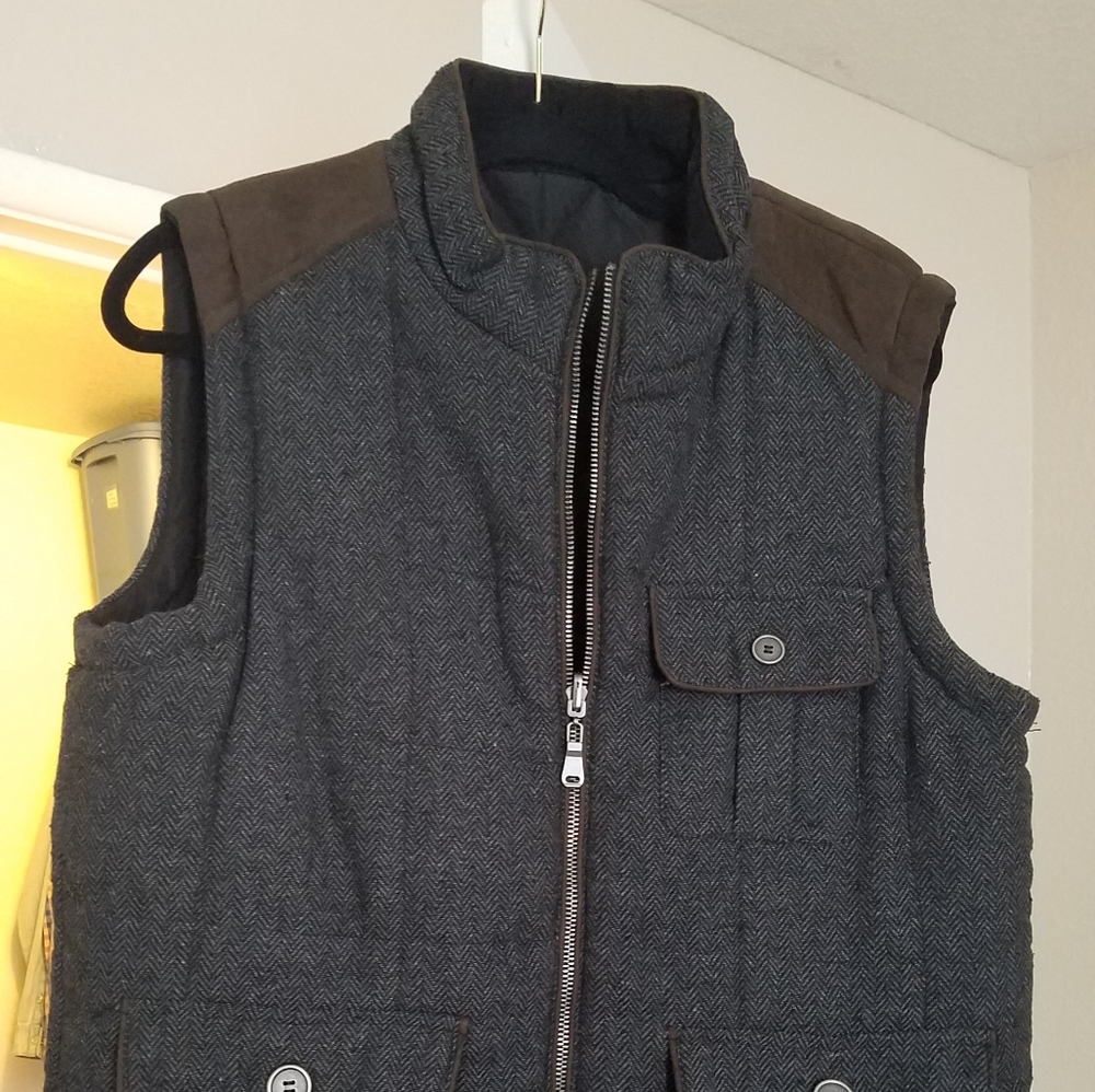 Reversible vest for winter